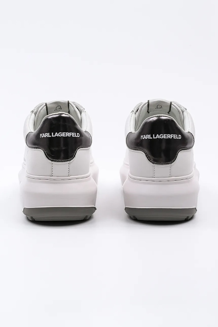 Παπούτσια Δερμάτινα sneakers Karl Lagerfeld KAPRI LUG KL57538.01S λευκό
