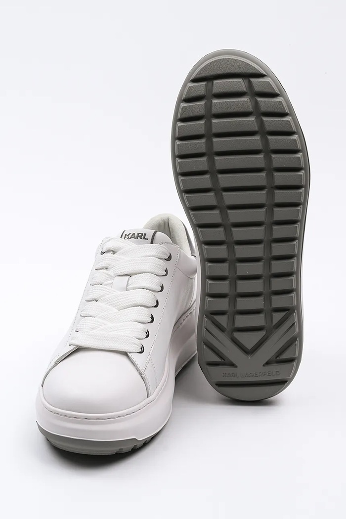 Δερμάτινα sneakers Karl Lagerfeld KAPRI LUG KL57538.01S λευκό