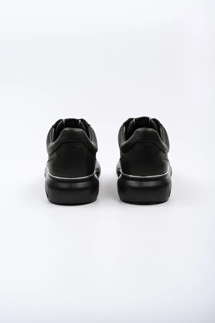 Обувки Кожени маратонки Karl Lagerfeld KAPRI KITE RSG KL54525.00X черен