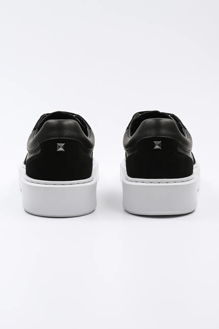 Δερμάτινα sneakers Karl Lagerfeld MAXI KUP RSG μαύρο KL52235.300