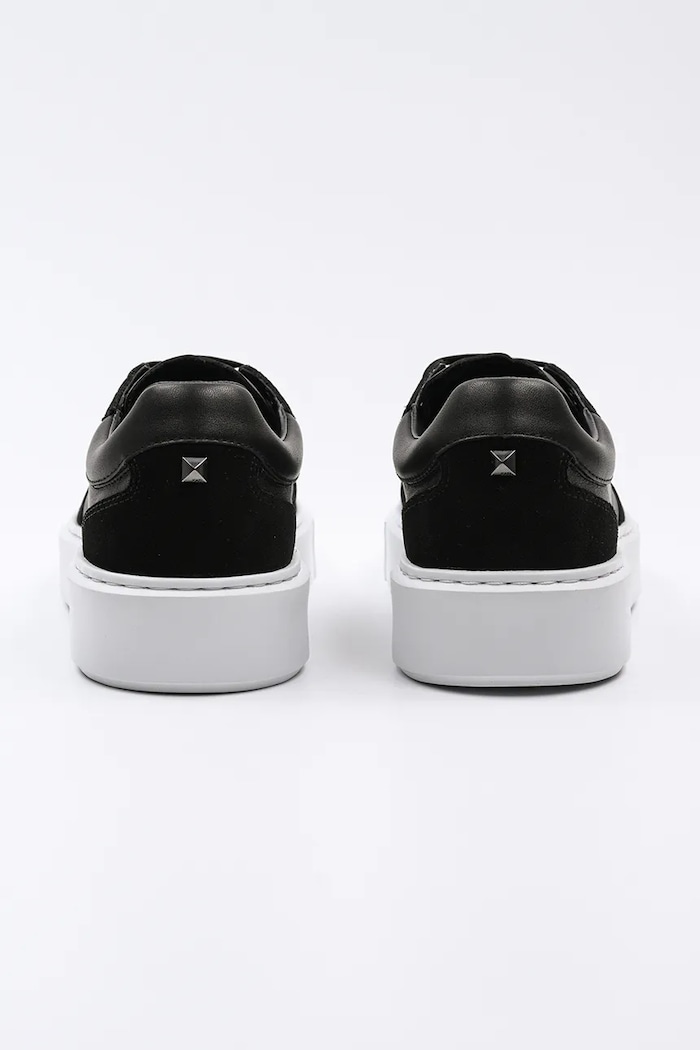 Δερμάτινα sneakers Karl Lagerfeld MAXI KUP RSG μαύρο KL52235.300