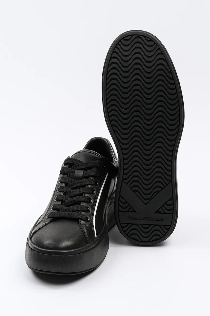 Karl Lagerfeld bőr sportcipő KRONOS KL54020.00X fekete