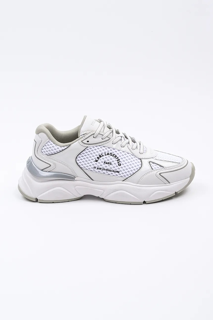 Karl Lagerfeld sportcipő KOMET nappa bőr fehér KL56538A.411