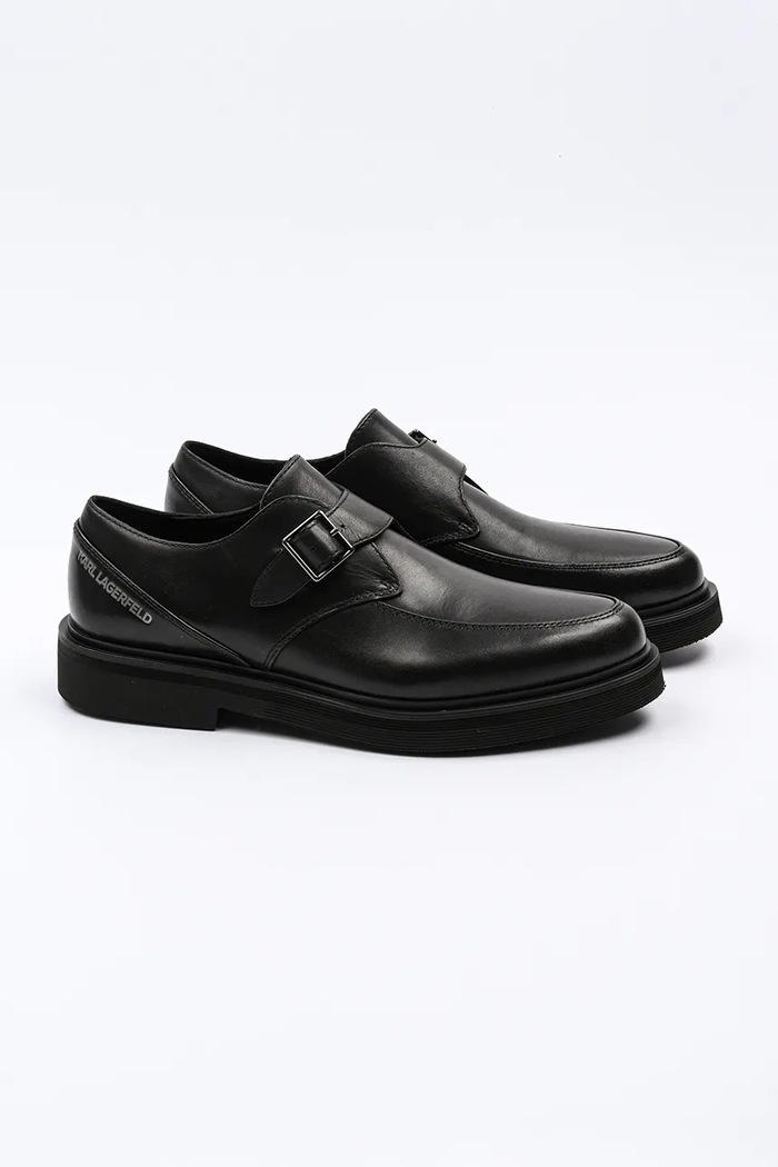 Karl Lagerfeld półbuty skórzane KARNABY KL10315.000 czarny SS25