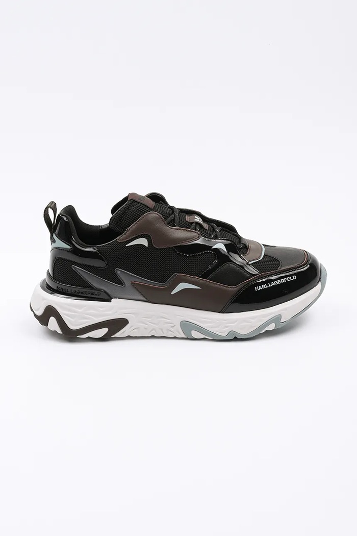 Karl Lagerfeld sneakersy BLAZE tekstylny brązowy KL52424.404
