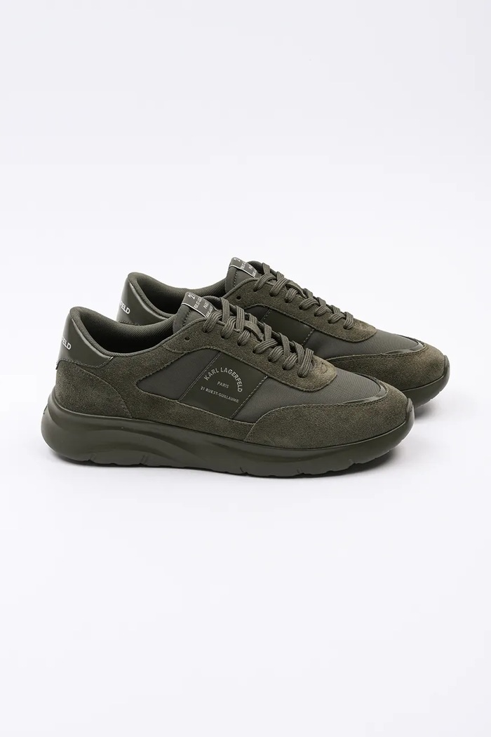 Karl Lagerfeld sneakersy SERGER KL53637.2KK zielony SS25