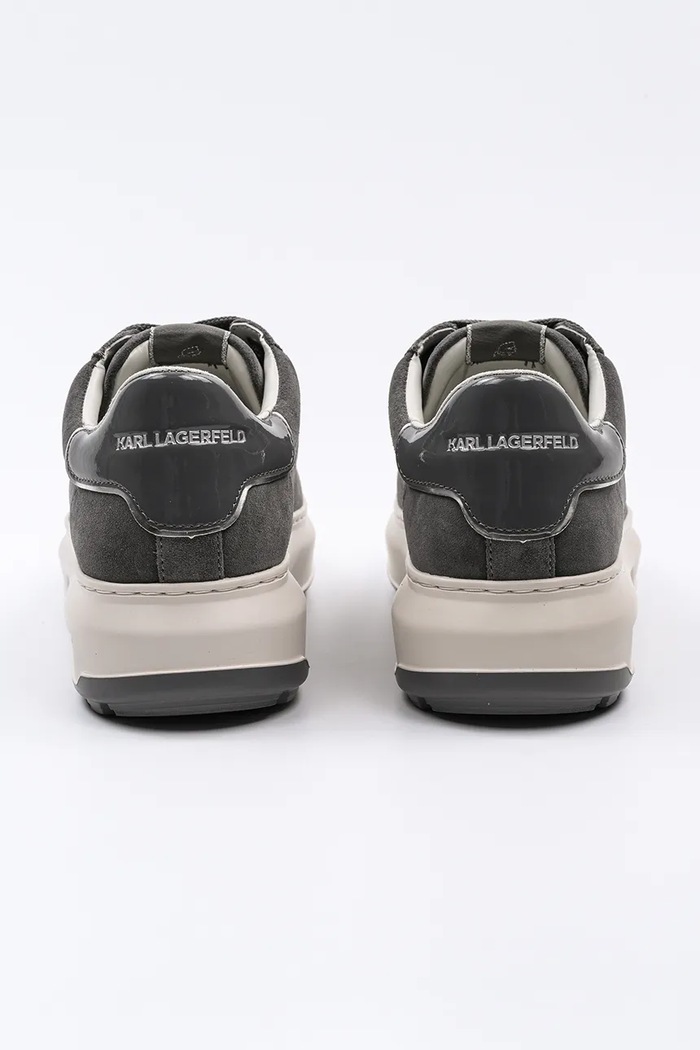 Obuwie Karl Lagerfeld Sneakersy zamszowe KAPRI LUG KL57537.255 szary
