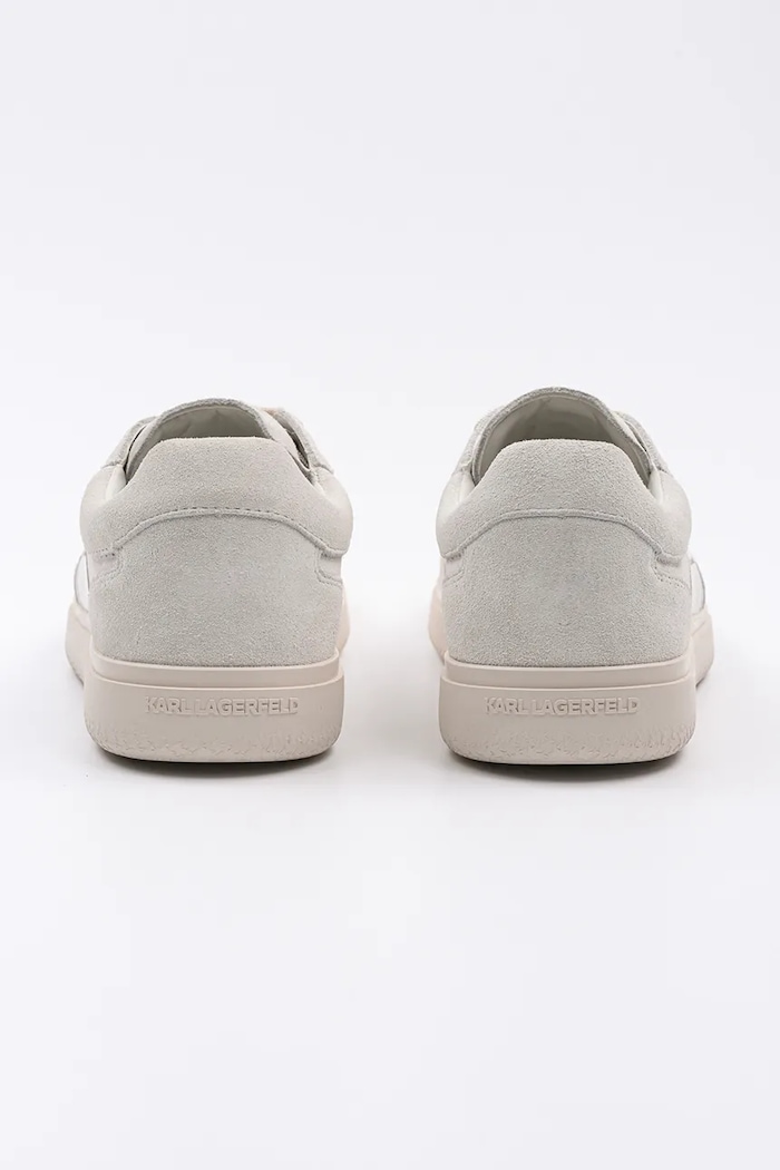 Obuwie Karl Lagerfeld sneakersy skórzane ATLAS KL51837.5T1 beżowy