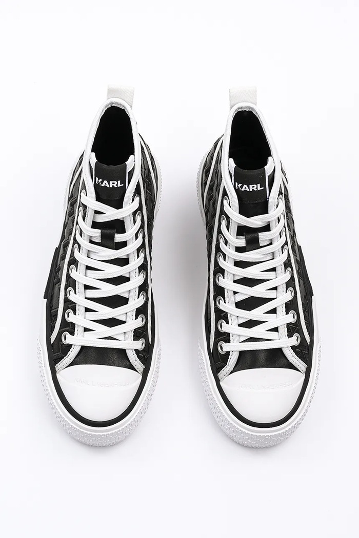 Trampki KAMPUS MAX Karl Lagerfeld czarny KL50455.000