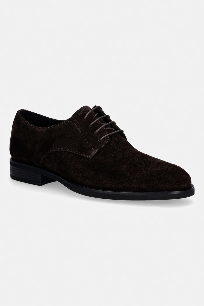 Semišové poltopánky Vagabond Shoemakers MARIO elegantné hnedá 5861.040.31