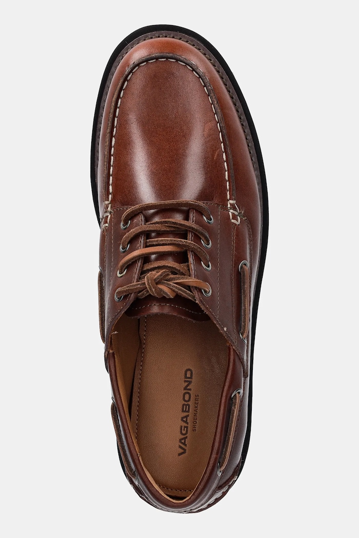 Δερμάτινα κλειστά παπούτσια Vagabond Shoemakers JAY καφέ 5977.001.27