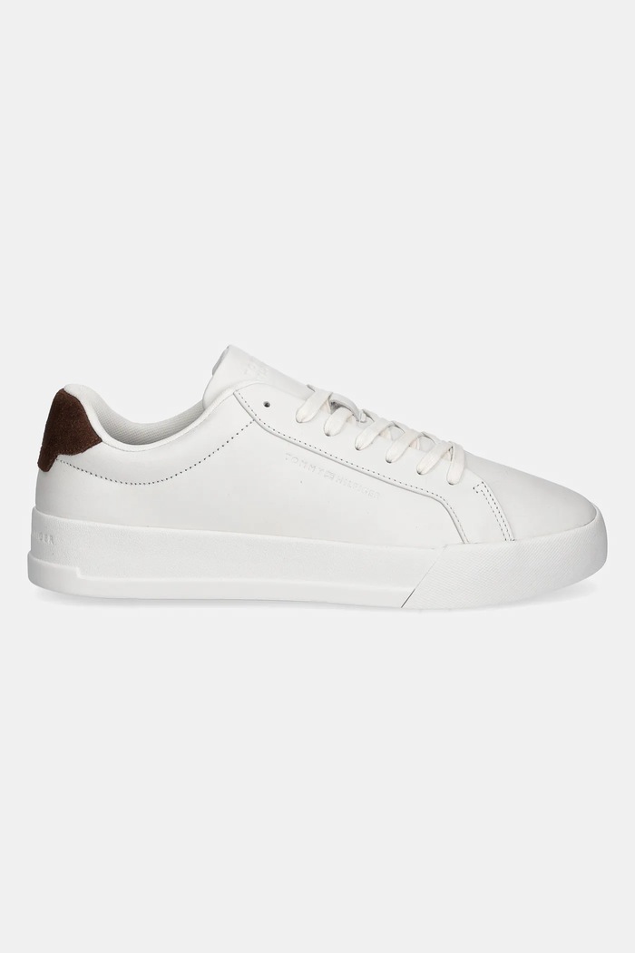 Tommy Hilfiger Sneakersy TH COURT BETTER LTH FM0FM05322 biały SS25