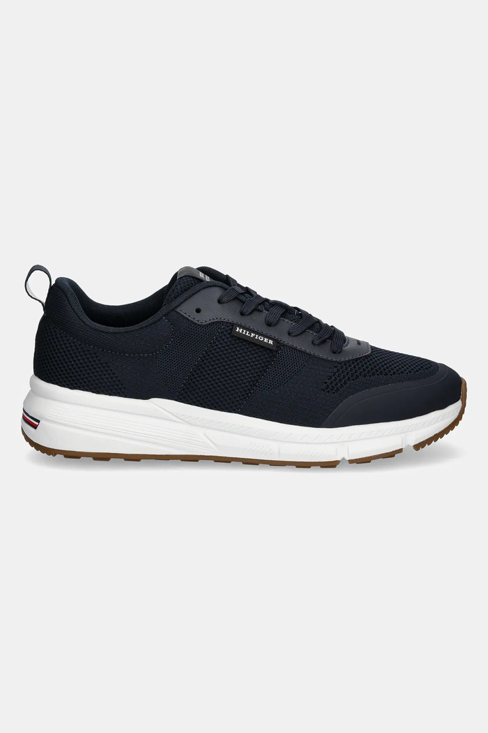 Tommy Hilfiger sneakersy LIGHTWEIGHT MODERN KNIT RUNNER FM0FM05326 granatowy SS25