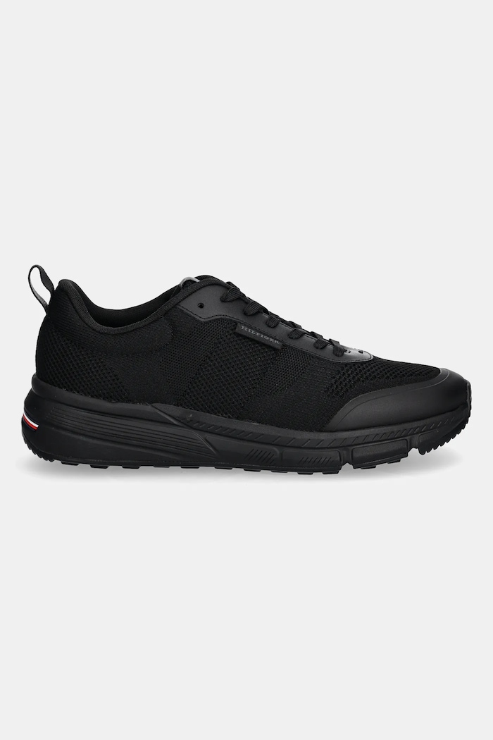 Tommy Hilfiger sneakersy LIGHTWEIGHT MODERN KNIT RUNNER FM0FM05326 czarny SS25