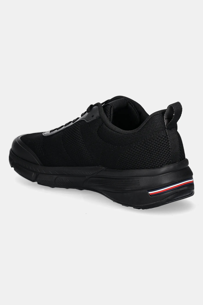 Obuwie Tommy Hilfiger sneakersy LIGHTWEIGHT MODERN KNIT RUNNER FM0FM05326 czarny