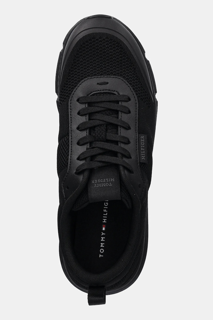 Tommy Hilfiger sneakersy LIGHTWEIGHT MODERN KNIT RUNNER czarny FM0FM05326
