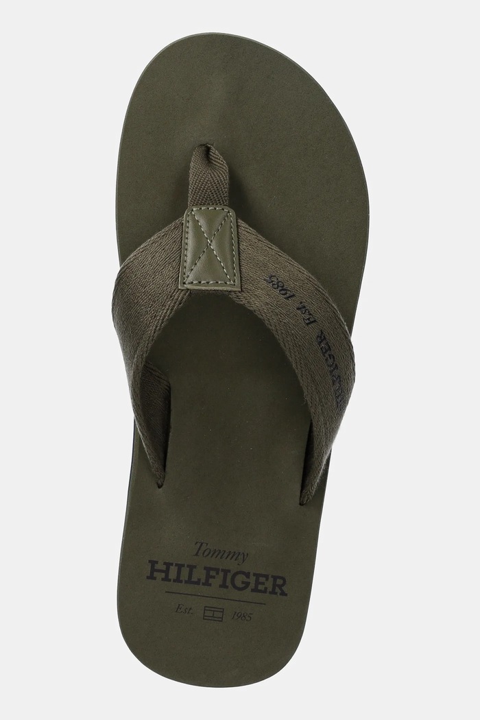 Obuća Tommy Hilfiger Japanke Tommy Hilfiger HILFIGER 85 BEACH SANDAL FM0FM05339 zelena