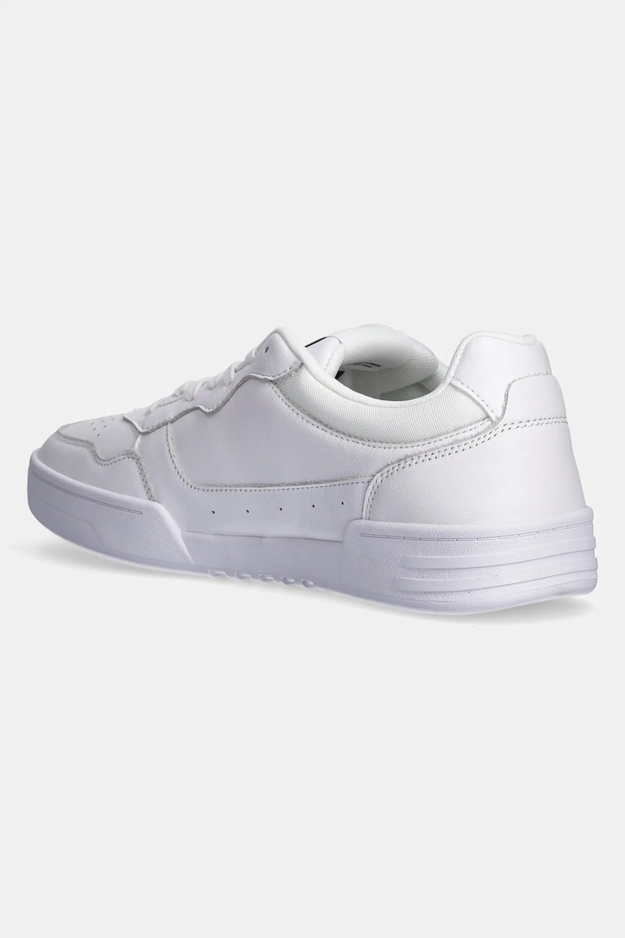 Boty Kožené sneakers boty Tommy Jeans TJM CUPSOLE LEATHER ESS EM0EM01443 bílá