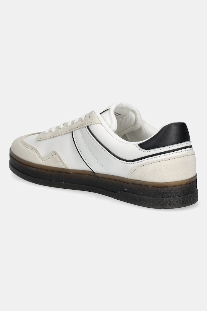 Scarpe Tommy Jeans sneakers in pelle THE GREENWICH LEATHER EM0EM01524 bianco