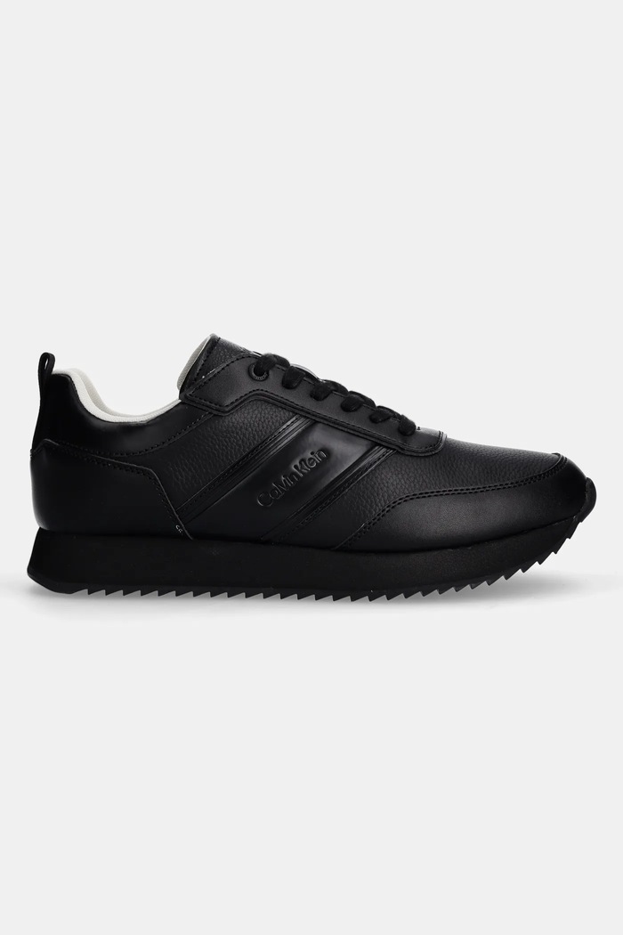 Tenisky Calvin Klein LOW TOP LACE UP LOGO LTH HM0HM01654 čierna SS25