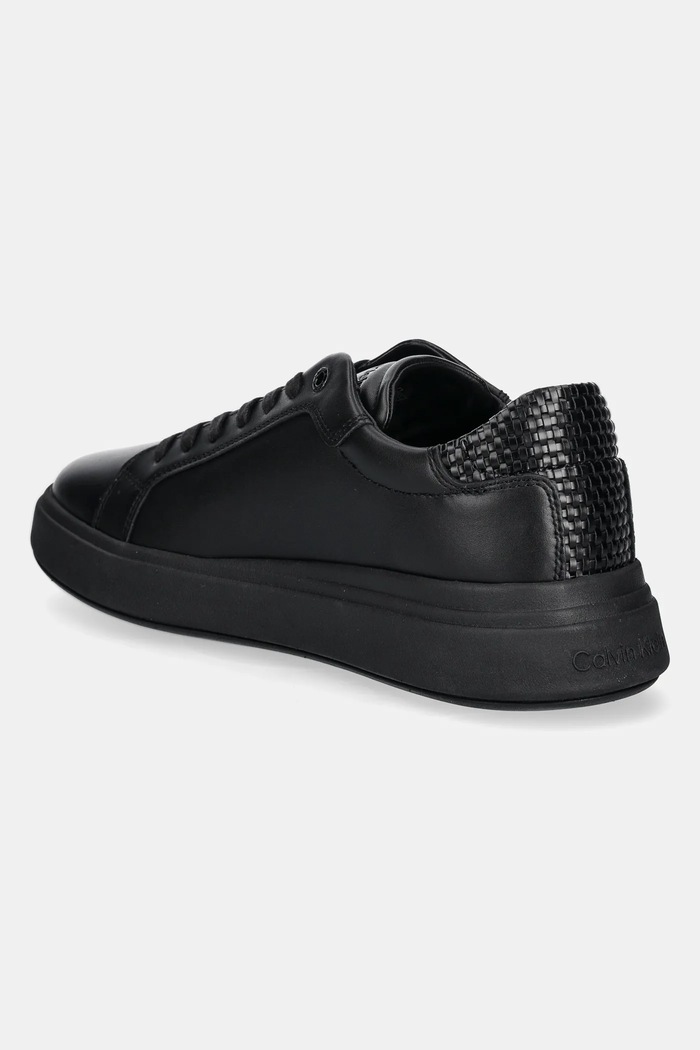 Παπούτσια Sneakers Calvin Klein LOW TOP LACE UP WOVEN HM0HM01659 μαύρο
