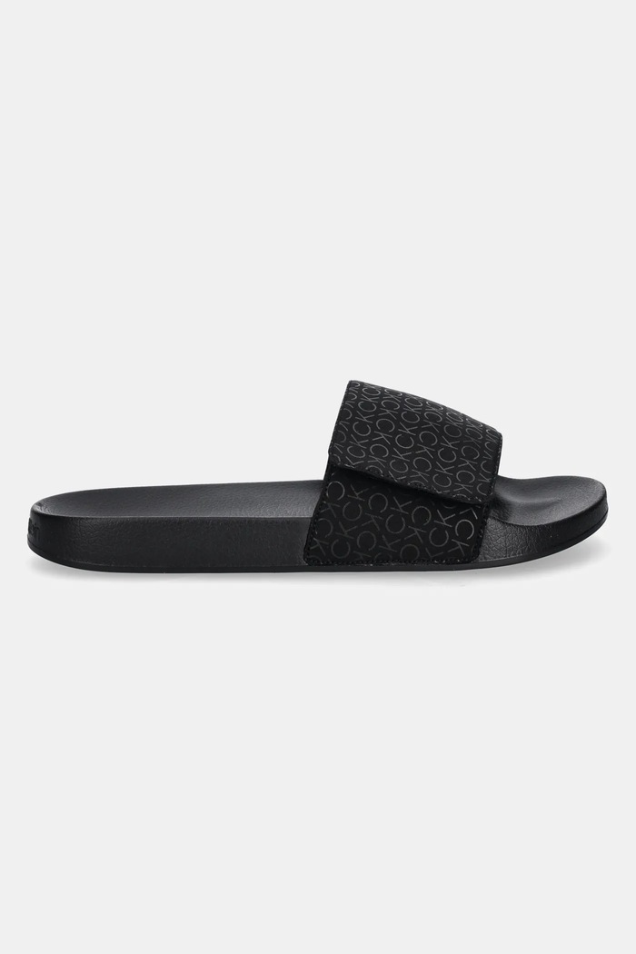 Pantofle Calvin Klein POOL SLIDE MONO HM0HM01671 černá SS25