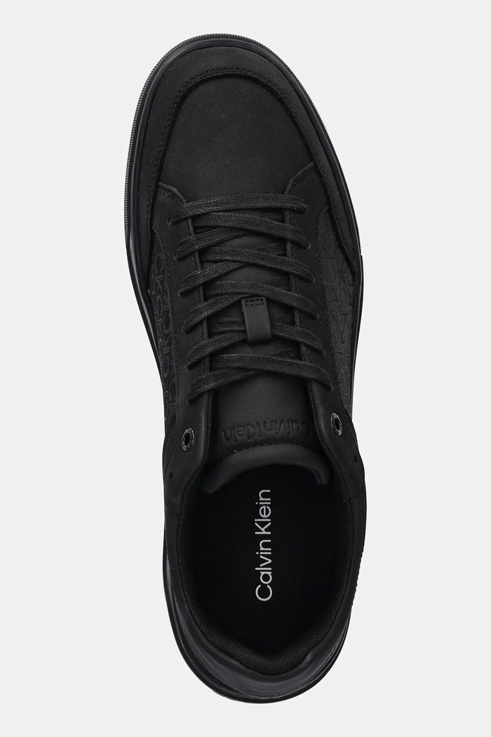 Calvin Klein sportcipő LOW TOP LACE UP MONO NB fekete HM0HM01663