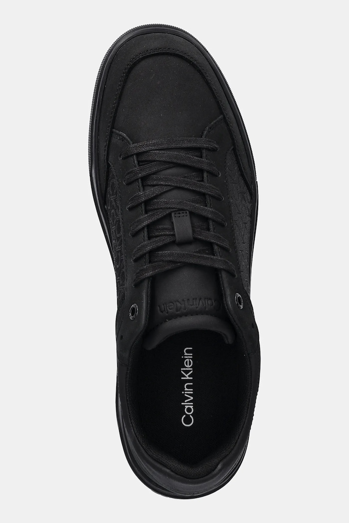 Calvin Klein sportcipő LOW TOP LACE UP MONO NB fekete HM0HM01663