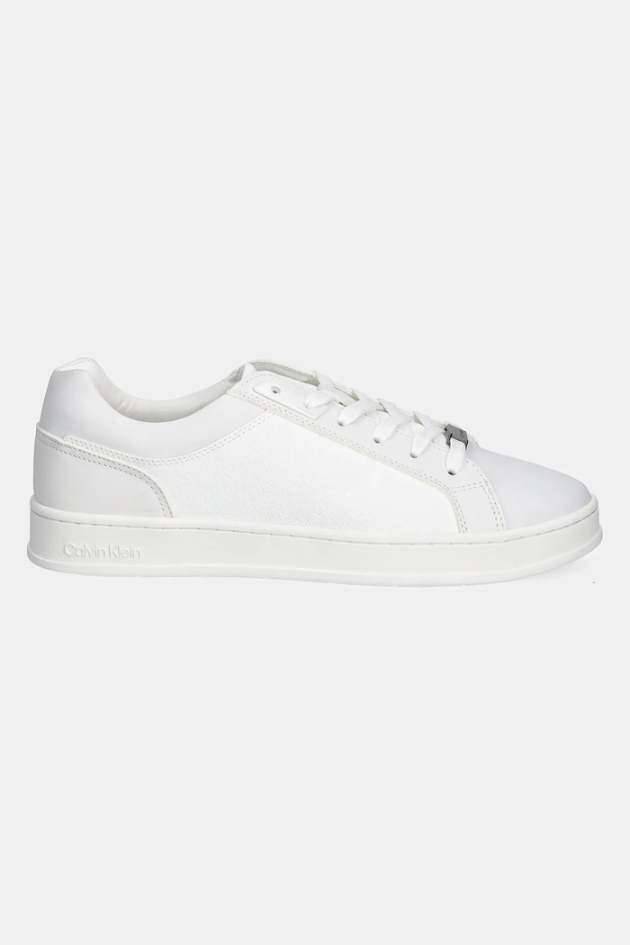 Calvin Klein Sneakers Calvin Klein LOW TOP LACE UP NB MONO HM0HM01768 λευκό SS25