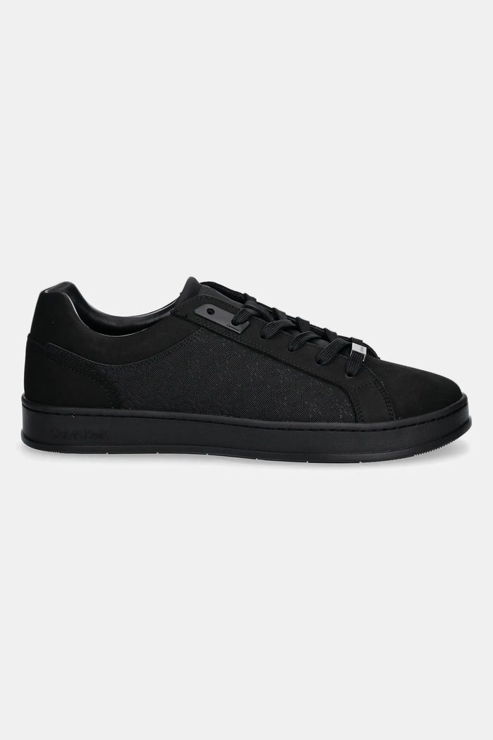 Superge Calvin Klein LOW TOP LACE UP NB MONO HM0HM01768 črna SS25