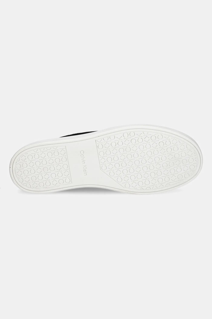 Calvin Klein mokasyny zamszowe MOCCASIN SUEDE HM0HM01794 czarny