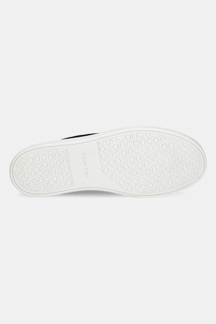 Calvin Klein mokasyny zamszowe MOCCASIN SUEDE HM0HM01794 czarny