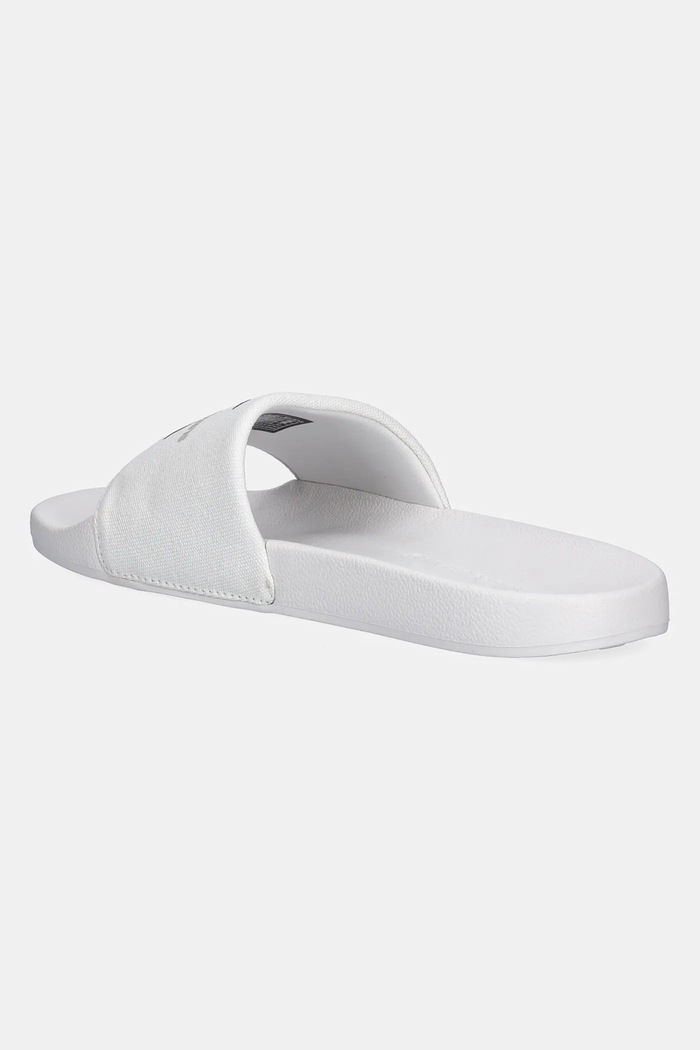 Obuwie Calvin Klein Jeans klapki SLIDE MONOGRAM YM0YM01271 biały