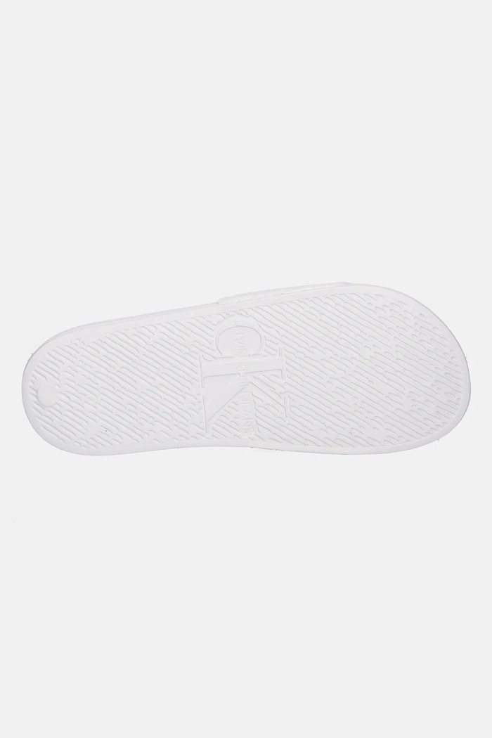 Calvin Klein Jeans klapki SLIDE MONOGRAM YM0YM01271 biały