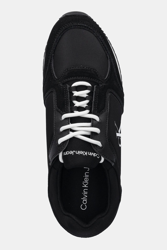 Sneakers boty Calvin Klein Jeans RETRO SOCK RUNNER MG WMM černá YM0YM01152