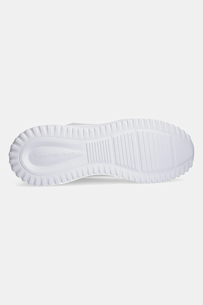 Kožené tenisky Calvin Klein Jeans EVA RUNNER LOW MG WMM YM0YM01145 sivá