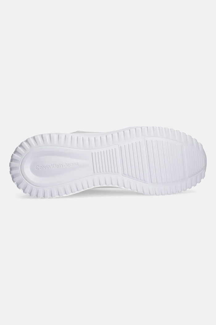 Kožené tenisky Calvin Klein Jeans EVA RUNNER LOW MG WMM YM0YM01145 sivá