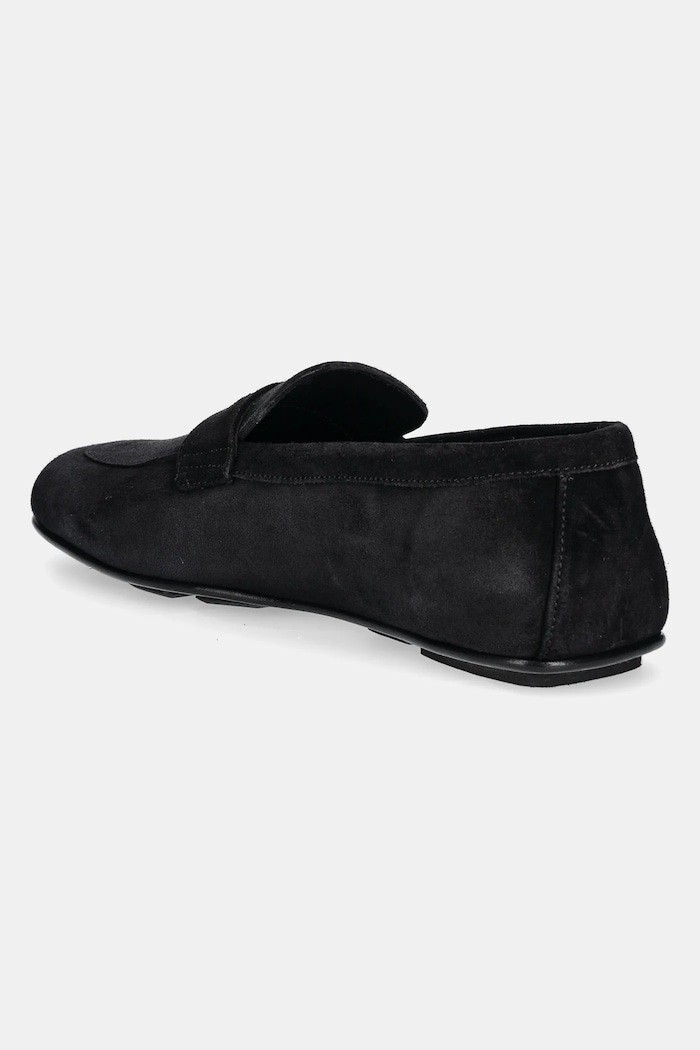 Boty Semišové mokasíny Giuseppe Zanotti Rupert EU50021.001 černá