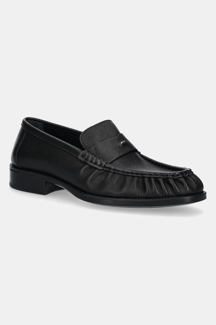 Kožené mokasíny Giuseppe Zanotti Sorrento přírodní kůže černá IU40001.011