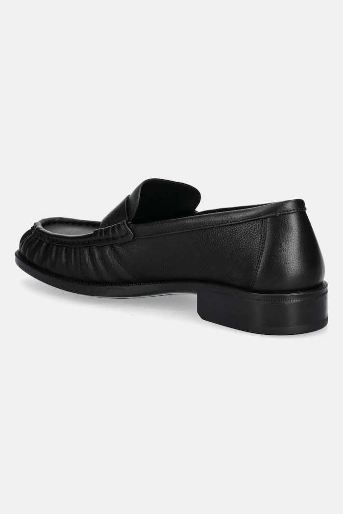 Boty Kožené mokasíny Giuseppe Zanotti Sorrento IU40001.011 černá