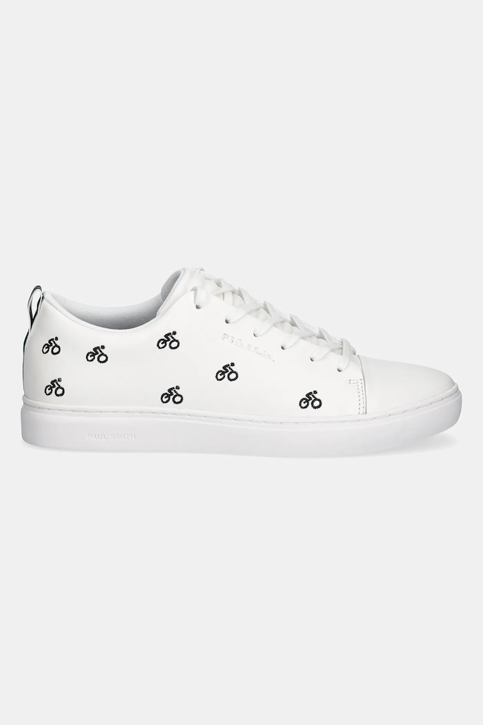 Usnjene superge PS Paul Smith Lee M2S.LEE46.PLEA bela SS25