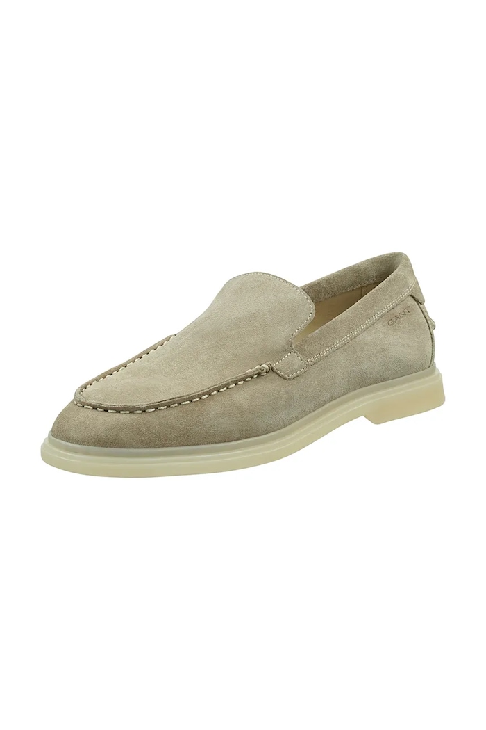Gant Mokasyny zamszowe Boery 30673849.G24 beżowy SS25