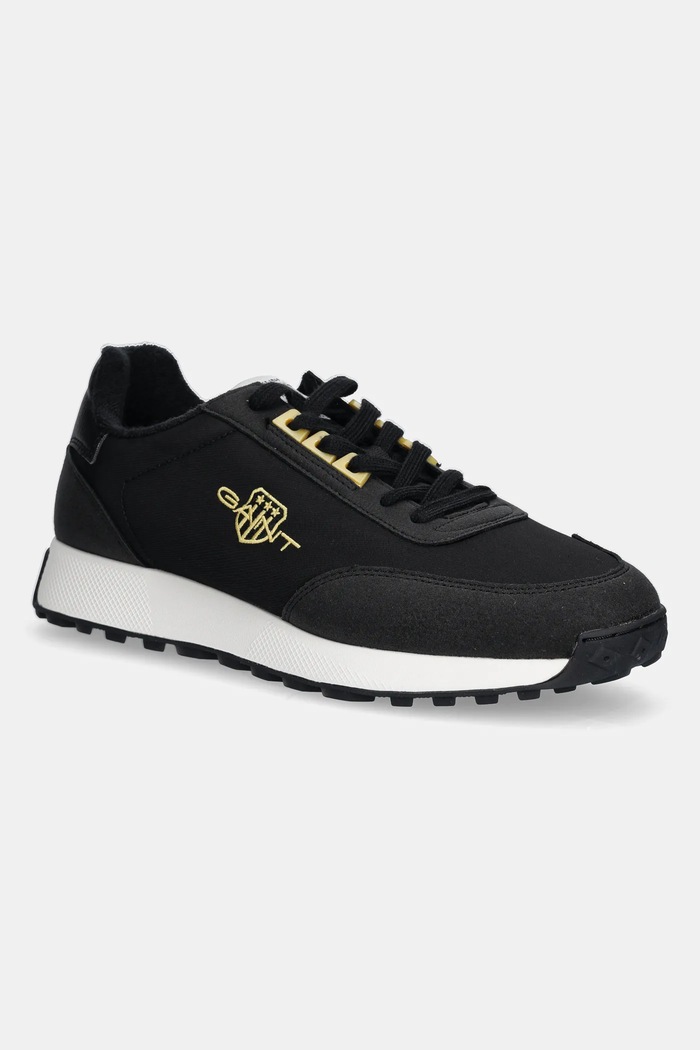 Sneakers boty Gant Garold imitace semiše černá 30637764.G00