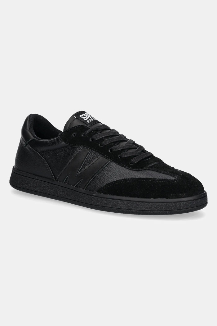 Kožené tenisky Steve Madden Caelum usňová koža čierna SM12000799.001