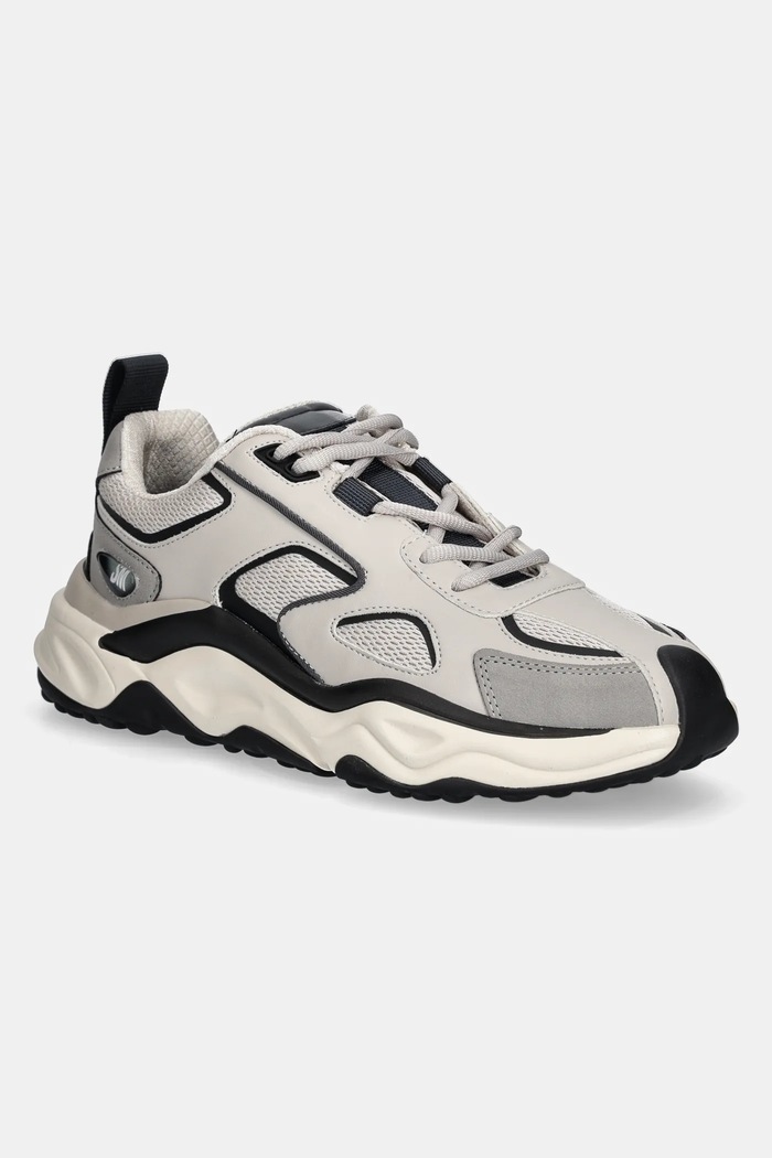 Steve Madden sneakersy Serpent imitacja skóry licowej szary SM12000802.005