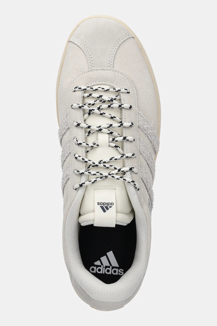 adidas sneakersy zamszowe VL Court 3.0 beżowy JP5296