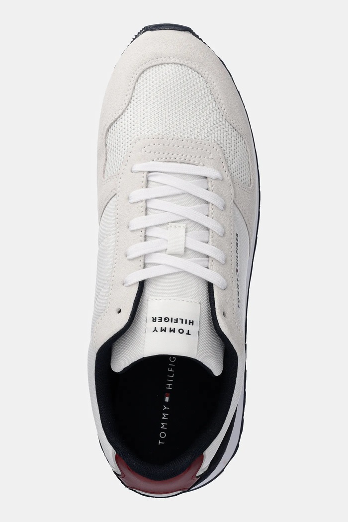 Sneakers boty Tommy Hilfiger NEW RUNNER EVA MIX bílá FM0FM05465