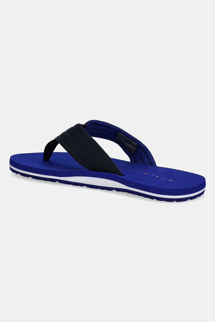 Obuwie Tommy Hilfiger japonki HILFIGER NYC BEACH SANDAL FM0FM05437 granatowy