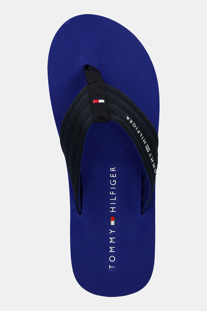 Tommy Hilfiger japonki HILFIGER NYC BEACH SANDAL granatowy FM0FM05437