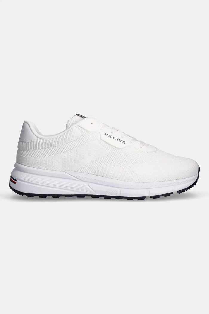 Tommy Hilfiger Sneakersy LIGHTWEIGHT RWB KNIT FM0FM05423 biały SS25